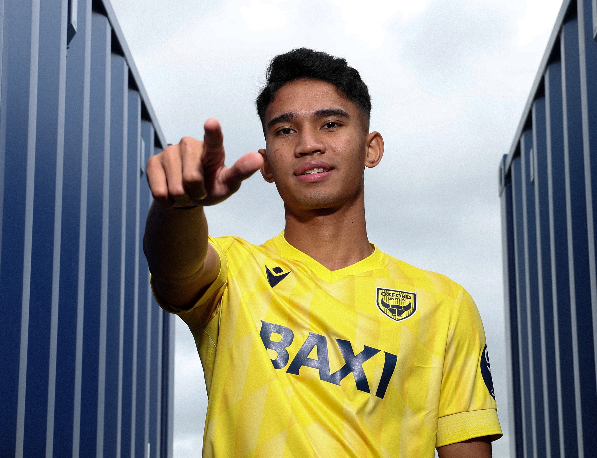 Tiền vệ Marselino Ferdinan gia nhập Oxford United từ ngày 19/8. Ảnh: Oxford United