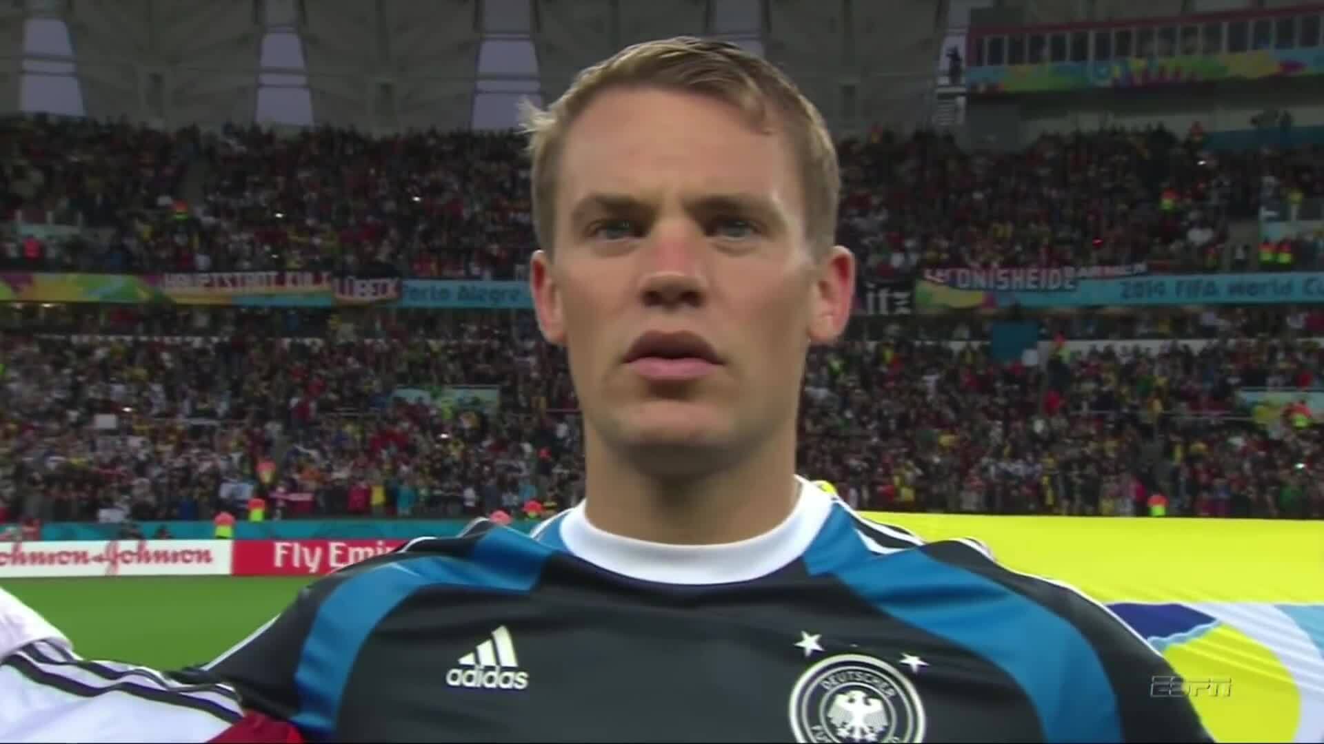 Màn trình diễn của Manuel Neuer trước Algeria tại World Cup 2014